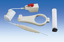 Flexible discharge tube for VITLAB® genius² and simplex²