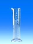 Graduated cylinders, SAN, Class B, short shape, with a raised scale