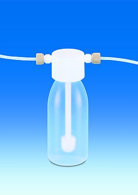 Gaswaschflasche, PFA - Probenvorbereitung,&nbsp;Gaswaschflaschen