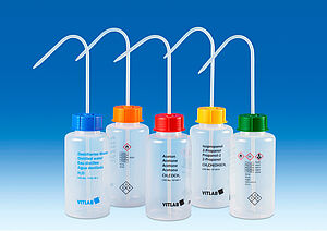 VITsafe™ safety wash bottles, wide-mouth - Sample preparation,&nbsp;Wash-bottles